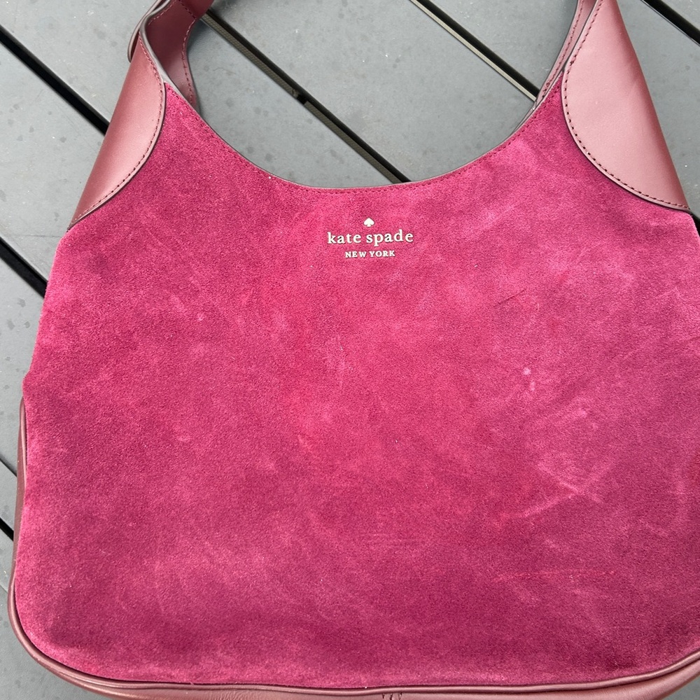 Kate Spade Red Suede Women's Bag
